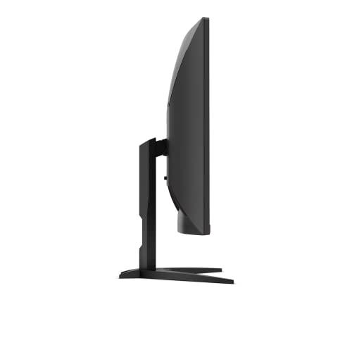 AOC CQ32G1 31.5" Curved Frameless Gaming Monitor, Quad HD 2560x1440, VA panel, 4 ms Response Time, MPRT, 144Hz, FreeSync, DisplayPort/HDMI/VGA, VESA, Black