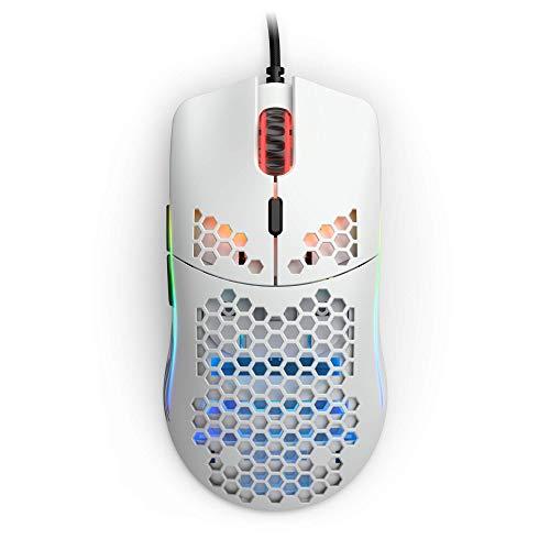 Glorious Model O- (Minus) Gaming Mouse, Matte White (RENEWED)