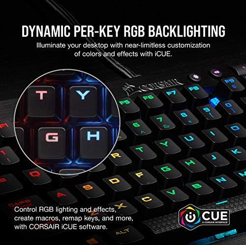 Corsair Gaming K65 LUX RGB Compact Mechanical Keyboard (Renewed)