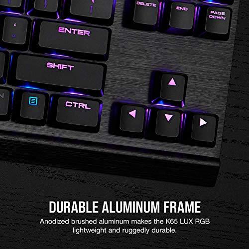 Corsair Gaming K65 LUX RGB Compact Mechanical Keyboard (Renewed)