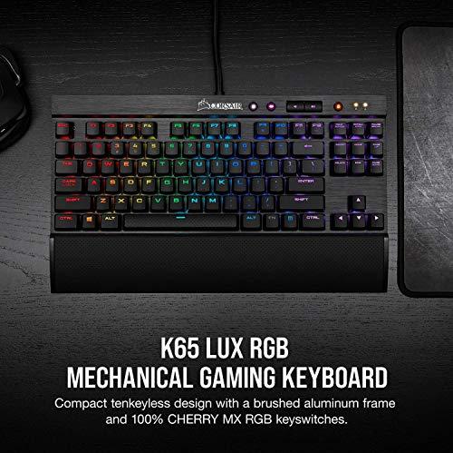 Corsair Gaming K65 LUX RGB Compact Mechanical Keyboard (Renewed)