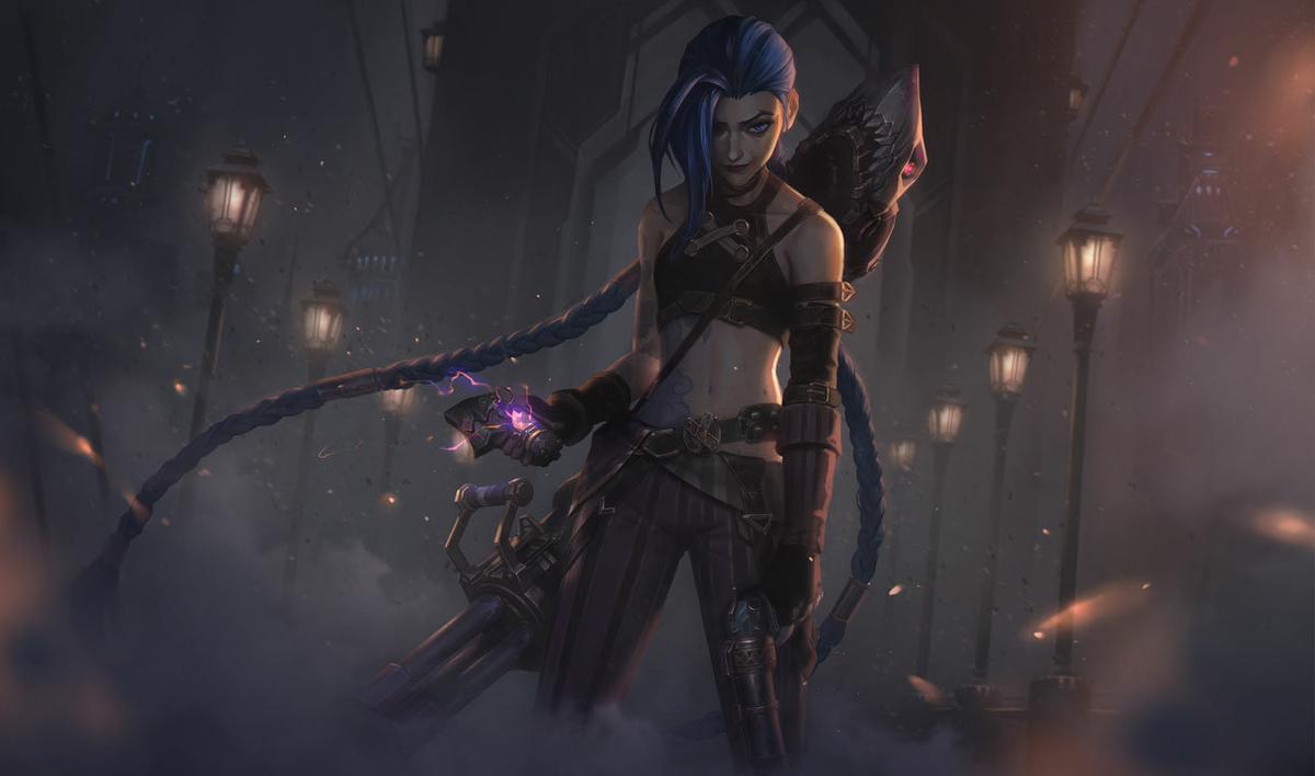 Arcane Jinx skin in League of Legends