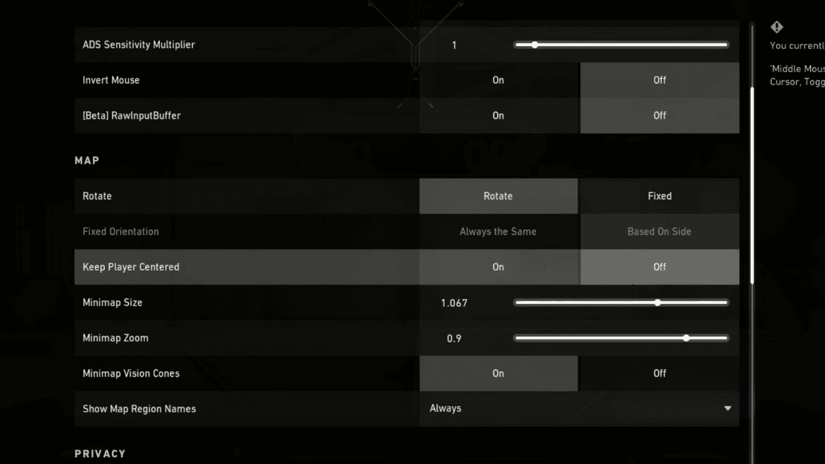 Valorant Minimap Settings